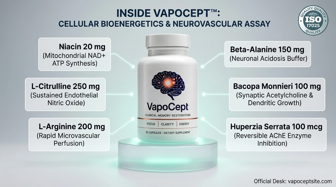 Inside VapoCept Clinical Nutraceutical Assay Infographic