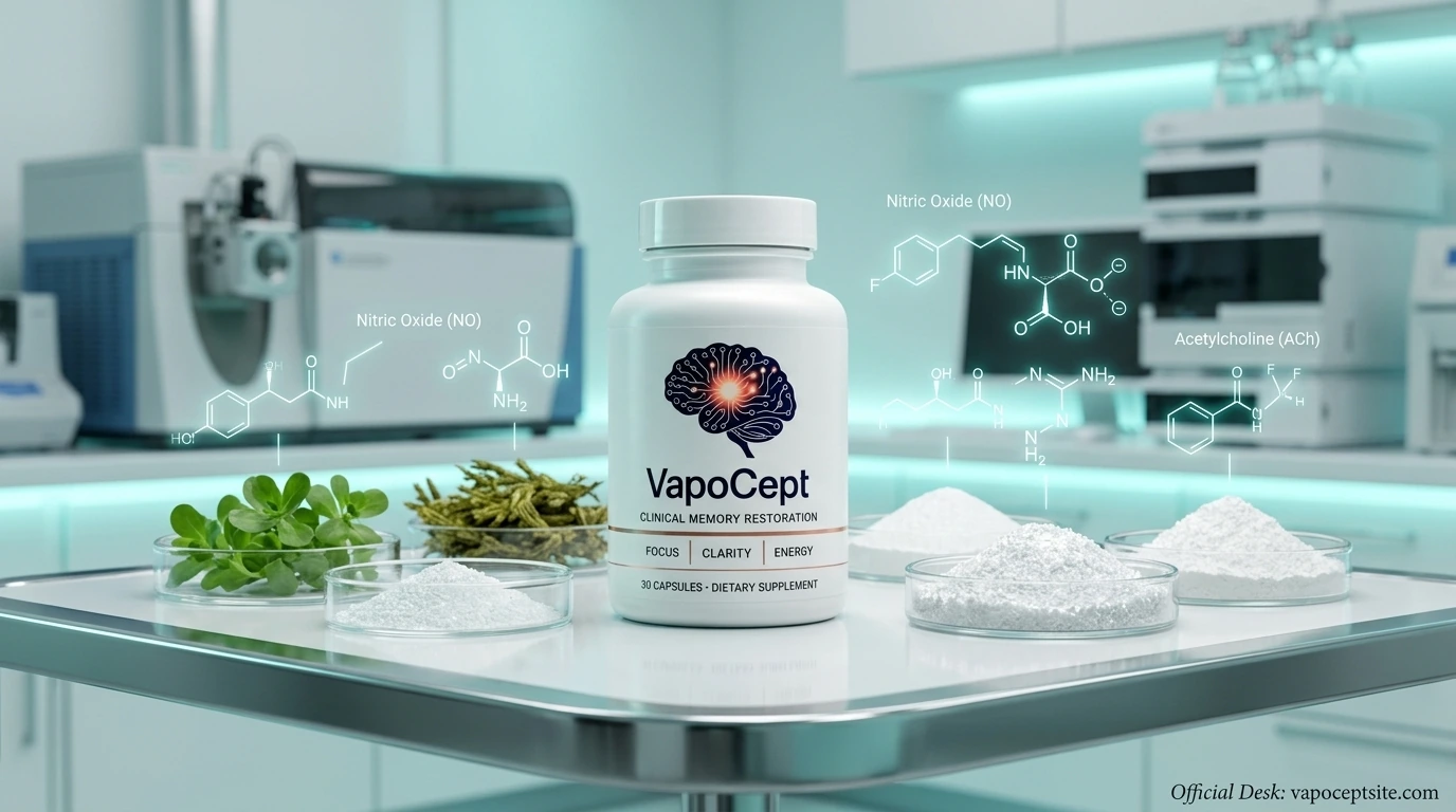 VapoCept 3-Pillar Biological Pathway Matrix Infographic